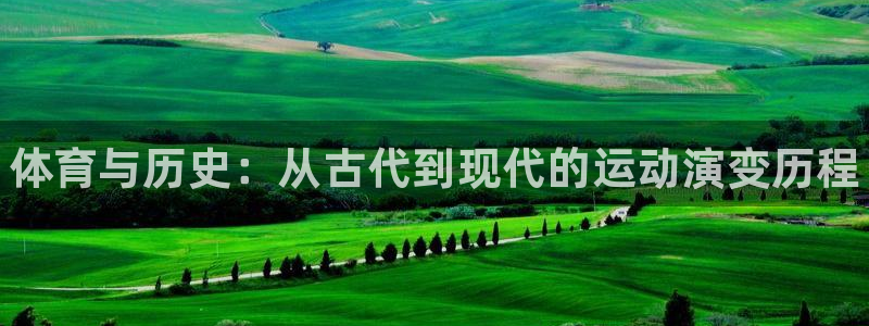 千亿国际官网下载平台注册流程图：体育与历史：从古代到
