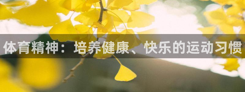 千亿国际官网下载平台是正规平台吗：体育精神：培养健康、快乐的